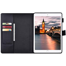 Herbests Compatibile con Samsung Galaxy Tab S5e 10.5 2019 (T720/T725) Cover Ultra Sottile Leggero Cover Case Protettiva in Pelle PU Custodia con Funzione di Supporto,Gatto