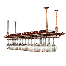 Portabottiglie da Parete in Metallo Portabottiglie per Vino in Metallo Porta calici per calici, Altezza Regolabile 60/80/100/120 cm (Dimensioni: L100 x L30cm)