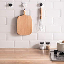 TAILI Ganci Portasciugamani, Cappotto Gancio con Ventosa Riutilizzabili Impermeabile Appendiabiti Ganci a Parete Porta Accappatoio Asciugamano per Cucina Bagno Senza Forare, 6 Pezzi Bianco e Nero
