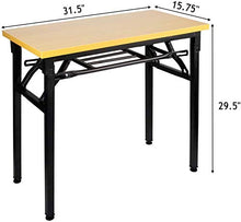 CASTOR Tavolo da Picnic all'aperto Desk Pieghevole del Computer Portatile Nessuna Montaggio Richiesta con Gambe Regolabili per la Scuola per Ufficio Domestico Piccolo Spazio BBQ Party Table