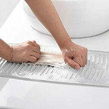 Petty Well Mini lavabo, portatile, antiscivolo, in silicone, pieghevole, per la casa, anti-scivolo, lavare, lavare, lavare, in silicone pieghevole