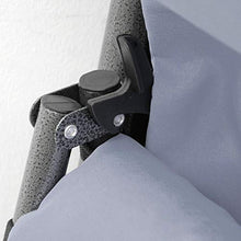 AMANKA Sedia a Sdraio Pieghevole | Prendisole con Comoda Imbottitura Removibile 178 cm + poggiatesta + poggiagambe + Schienale reclinabile | Grigio