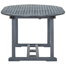 vidaXL Set Pranzo da Giardino 5 pz in Legno Massello di Acacia Grigio