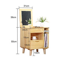 Comodini Pine Comodino Semplice Trucco Moderna Cabinet Multifunzione Armadio di immagazzinaggio Nordic Camera Comodino con cassetto Comodini Camera