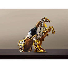 Elegante Semplicità Cavallo Rosso Portabottiglie Raffreddatore Di Vino Ornamenti Decorativi Sposo Regalo Di Inaugurazione Della Casa Artigianato Europeo e Americano Articoli Fatti a Mano Resina Fatta
