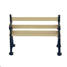 RETYLY 1/24 Dollhouse Miniatura Giardino Patio Furniture Panchina