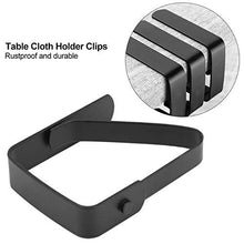 HCYY Clip per tovaglia 4 Pezzi Clip per tovaglia Grande in Acciaio Inossidabile Morsetti per Supporto per tovaglia Antiscivolo Promenade Clip per tovaglia Rotonda