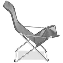 Fiam Fiesta telaio alluminio e texilene colore Grigio Scuro Art. 027TXGU0670