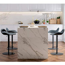 Sgabelli da Bar Modern PU in Pelle Regolabile Regolabile Girevole sgabelli da Cucina da Cucina sgabelli a Barre dell'isola dell'isola dell'isola Sgabello da Bar con Schiena (Color : Green)
