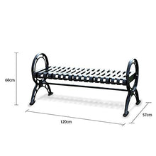 Panchine Da Giardino In Metallo Per Esterni, Panchine Per Il Tempo Libero In Ghisa, Sedili Per Mobili Da Giardino Da Esterno Senza Schienale, Panchine In Ferro Per Balconi Sul Terrazzo