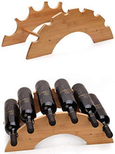 Scaffale Legno Porta Vino Pratico Scaffale Per Bottiglie Di Vino Portabottiglie Per Vino - Decorazioni Per La Casa Mestiere Portabottiglie, Può Contenere 6 Bottiglie Di Vino