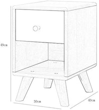 File cabinets Comodino tavolino Comodini Comodino Indipendente cassetto privato Space Classificazione Bagagli Hidden Camera Shelf Cassetti (Color : A)