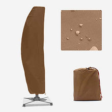 Bestine Coperture per Ombrelloni, Onbrellone da Giardino, Coperture per Esterno, Impermeabile Traspirante 210D Poliestere Resistente alla Protezione per Ombrellone da Giardino, cerniera