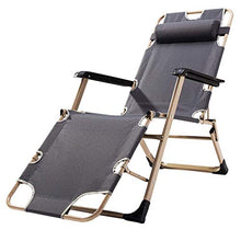 SHUAIIJUAN Sedia per il tempo libero domestico Sedie sdraio pieghevole Prato sala for Reaxing reclinabile da giardino sedia da campeggio reclinabile Lounge Chair con poggiatesta Max.150kg Capacità - G