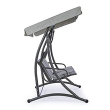 Bizzotto Dondolo GRELY 2 POSTI Antracite ARREDO Giardino Esterno TERRAZZO