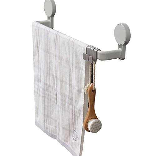 Mensola da bagno, mensola portaoggetti - Bagno Rack Set a parete rack di stoccaggio della ruggine a prova di acciaio inossidabile for la cucina con Portasciugamano (50x6.7x10.5cm) partizione Bagno