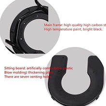 LHZHG Toilette Semplice Sgabello Anziani Toilette Incinta Sgabello - Sgabello WC a Forma di U-WC Antiscivolo