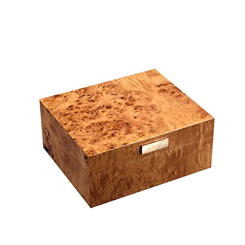 Liang Yu Scatola di sigari - Idratante umidificante Humidor for Box in Legno di Cedro Umido di Grande capacità Dimensioni: 270x228x15mm Cedro Spagnolo Contenitore di immagazzinaggio