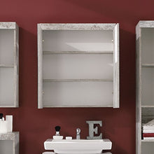 trendteam smart living Mobili, Derivato del Legno, Bianco Decorativo, 72 x 79 x 23 cm