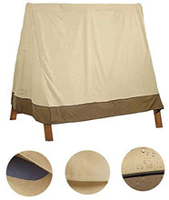 mychoose Copertura Impermeabile per Dondolo da Giardino, Copertura per Dondolo da Giardino, Copertura Protettiva per Amaca, 180 x 150 x 168 cm, Antipolvere, Protezione per mobili Beige