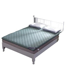 GGNHBH Addensare stereoscopico Materasso Tatami Pieghevole Singola Doppia coprimaterasso Accogliente casa per Cabina Scuola,Blu,120x200x5cm