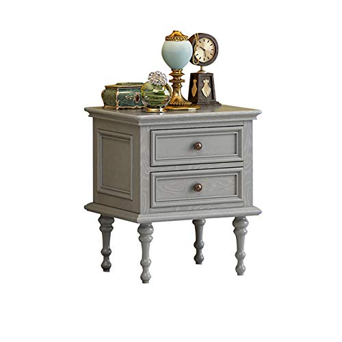 H-Comodini Camera Tavolino Laterale Comodino in Legno Massiccio Americana Retro Camera di stoccaggio Armadio di stoccaggio armadi Laterali (Size : C)
