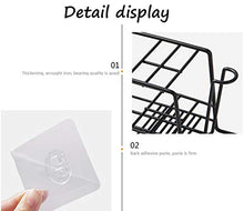 &ripiano di stoccaggio Ripiano portaoggetti, porta-spazzolino da bagno for uso domestico Unità scaffale for bagno multifunzione Scaffale di finitura