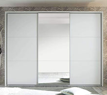 AVANTI TRENDSTORE - Marvin - Passepartout per l'armadio Marvin, in Legno Laminato di Colore Bianco, Dimensioni Lap 280x215x17 cm