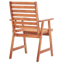 vidaXL Sedie da Pranzo da Esterni 6 pz in Legno Massello di Acacia