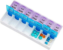 7 giorni pillole scatola medicina tablet dispensatore organizzatore settimanale di stoccaggio