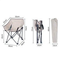 PPBB Sedia Pieghevole Nera Impermeabile per Esterni Sedia da Pesca Portatile da Campeggio Semplice Sgabello Mazha Schienale Sedia Moon Cuscinetto Portatile da 90 kg