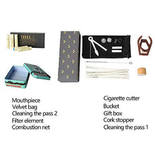 Pipa for tabacco in legno di radica Pipa for tabacco in legno fatta a mano, staffa lunga for sigari in legno, accessori for narghilè in resina