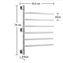 JUNPE Scaldasalviette Termoarredo Bagno A Bandiera Intelligente Portasciugamani Accessori Bagno in Acciaio Inox Rack Radiatore Staffa Hardware for Il Bagno di Tovagliolo Elettrica Bar