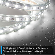 SONNI Specchio da Bagno Illuminato a LED, Specchio da Parete da Bagno 70 x 50cm Moderno, Bianco Freddo Impermeabile IP44 a Risparmio Energetico