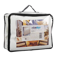 relaxdays Tenda a Vela Quadrata, Impermeabile, Anti UV, con Corde di Supporto, Terrazza e Giardino, LxP: 4x4 m, Bianca