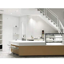 Miwaimao - Sgabello alto in acciaio INOX per casa, semplice e creativo, confortevole (colore: rosso, dimensioni: 76 cm), bianco, 66 cm