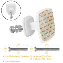 Artigianato natalizio 4 PCS Pomelli per Porta, Pomolo per Mobile, Pomelli per Mobili con Viti, Maniglia per Armadietto, Pomelli per Porta, Pomelli per Cassetti per Porta, Armadio, Cassetto e Credenza