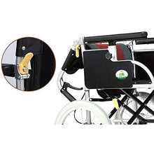Carrozzine Semoventi, Transit Portatile da Viaggio Lega di Alluminio, Pieghevole Scooter Portatile Leggero Trolley per Disabili Trolley per Scooter per Anziani/Disabili A