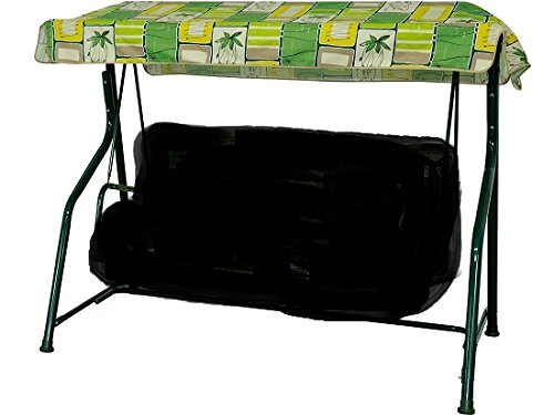 Emh tettuccio sostitutivo per dondolo da giardino amaca di 189 cm