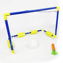 Outdoor Toys. Set di set da porteria di Waterpolo con palla gonfiabile e pompa a mano