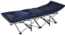 Lettino prendisole Sedie da giardino Letto pieghevole singolo, pausa pranzo Letto reclinabile Semplice letto da campeggio di accompagnamento Letto pieghevole da ufficio rinforzato (colore, rosso), bl