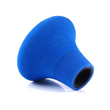 MOONQING - Canna da pesca Butt Cushion Stand Up Fighting Pole Holder, misura grande, colore: Blu