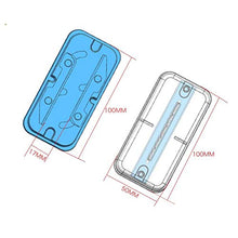 LINONI - Dispenser portatile per pillole da viaggio, per tablet e medicinali, ideale per anziani