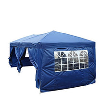 homcom Outsunny Gazebo Pieghevole da Giardino Esterno con 6 Pannelli Laterali 6X 3X 2,55m