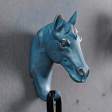 WLLLO Appendiabiti decorativo da parete tridimensionale appeso a parete testa di animale chiave appendiabiti gancio-cervo-bronzo