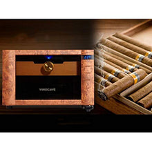 Ljf Sigaro Humidors Cigar Cabinet Termostatico Cigar Machine House Cigar Box Risparmio energetico Mute con igrometro Regalo (Color : Black, Size : 27.5 * 41 * 51.5CM)