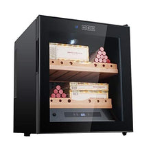 Ljf Cigar Humidors Home Electronic Cigar Box Cigar Cabinet gabinetto di idratazione termostatica può Contenere 200 Regalo di Risparmio energetico (Color : Black, Size : 43.5 * 51 * 48CM)