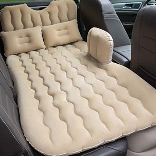 Lettino da viaggio Lettino da viaggio Car Air Mattress Lettino da viaggio gonfiabile Air letto gonfiabile Car Bed sedile posteriore dell'automobile copertura gonfiabile cuscino del divano Dimensioni: