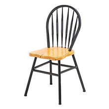 GYPPG Sgabelli Bar Bassi in Ferro Metallico con Schienale Cucina Sedie Pranzo rustiche in Legno retrò 45 cm Altezza Pub Sedie Bar