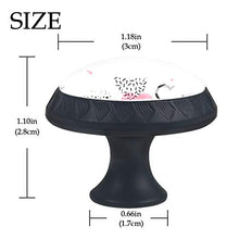 Amore cuore 4 PCS Pomelli per Porta, Pomolo per Mobile, Pomelli per Mobili con Viti, Maniglia per Armadietto, Pomelli per Porta, Pomelli per Cassetti per Porta, Armadio, Cassetto e Credenza